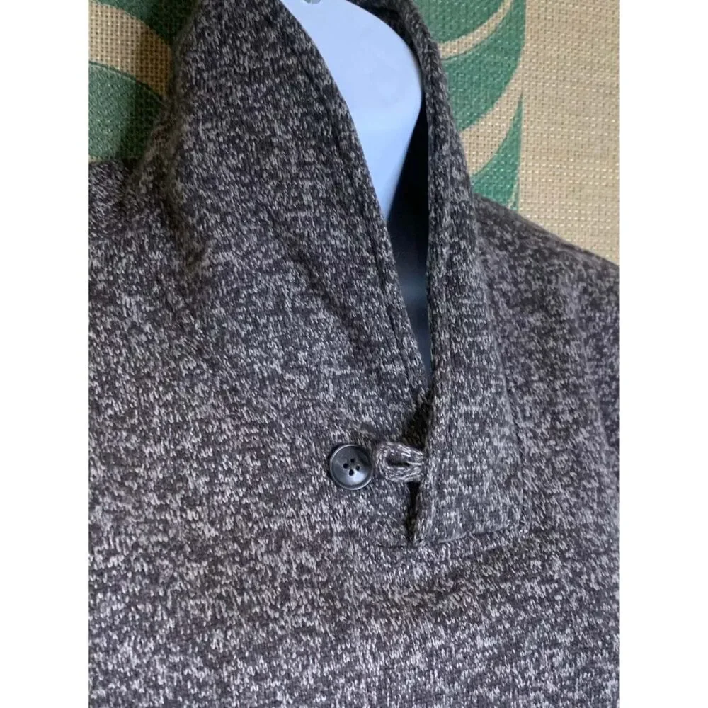 Old Navy Boys XL (14-16) Marled Knit Button Mock Neck Pullover Sweater